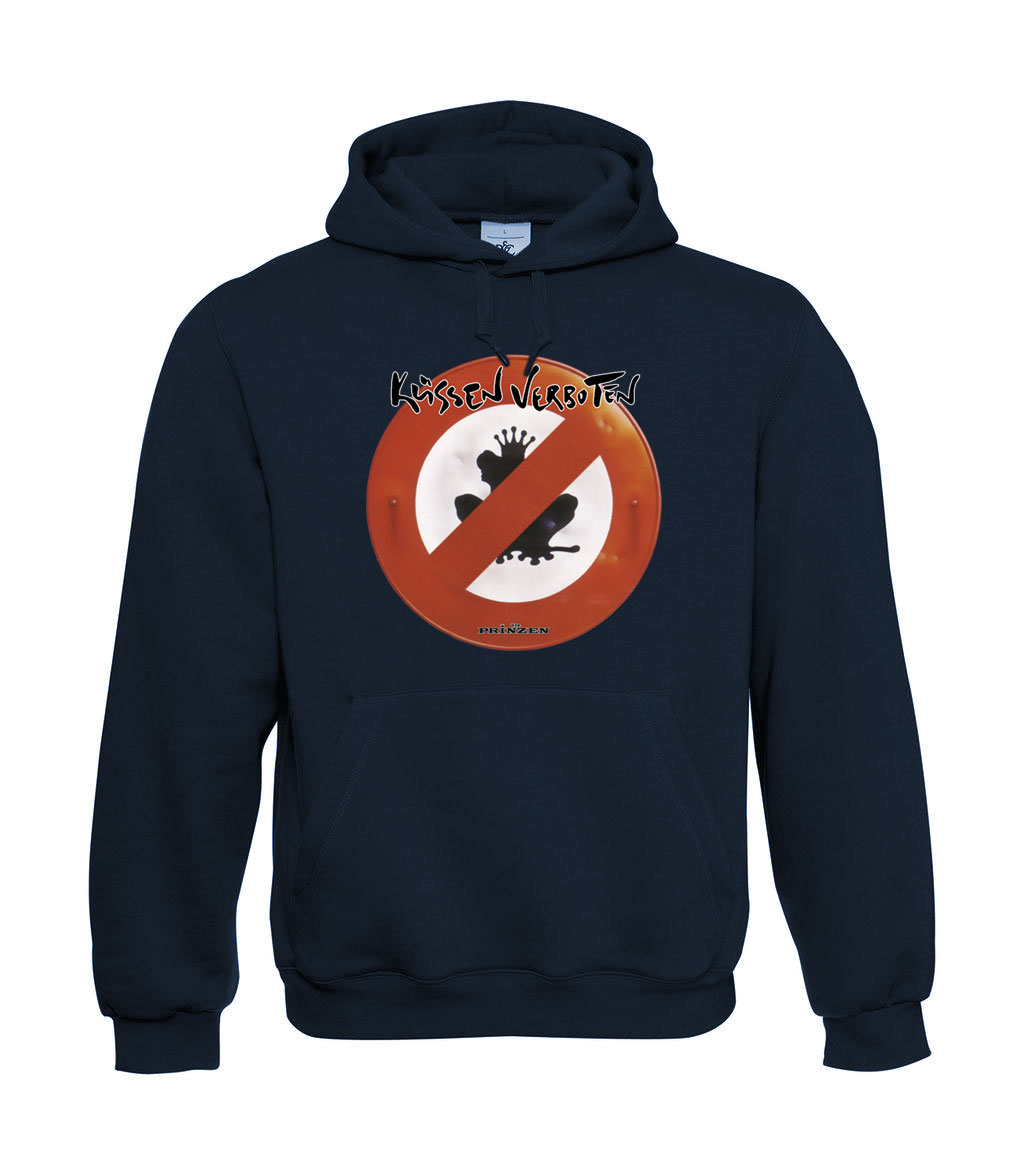 Kapuzen Pullover "Küssen verboten"