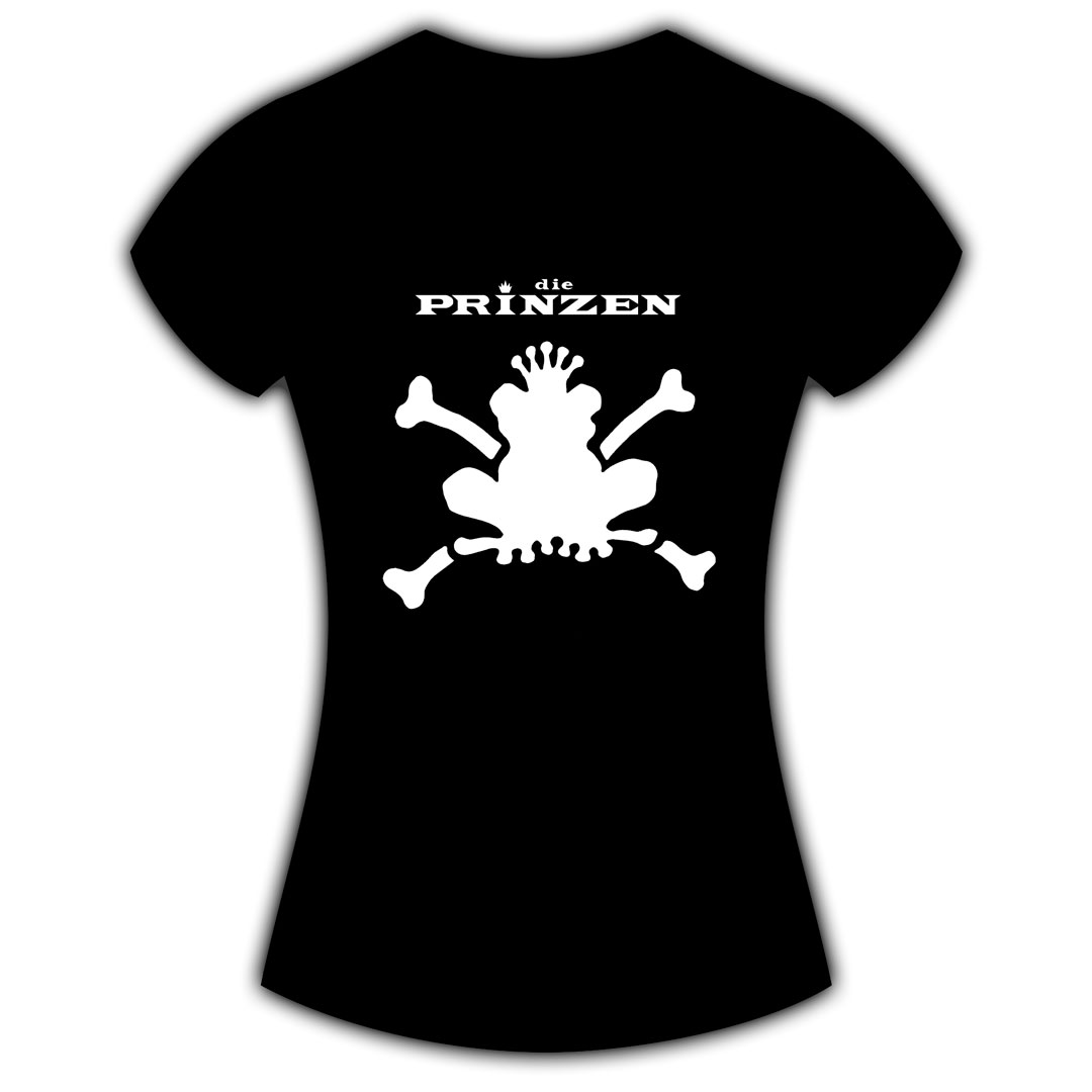 Ladies-Shirt "Alles nur geklaut" Piraten-Frosch
