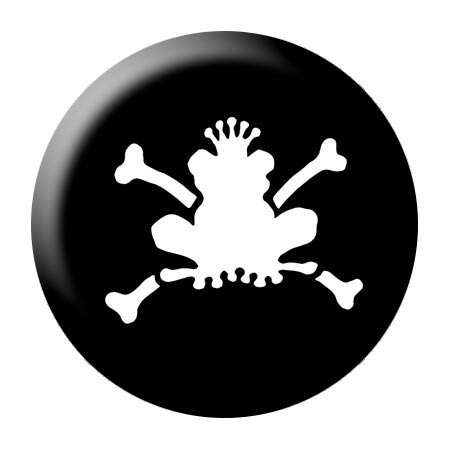 Button-Piratenfrosch